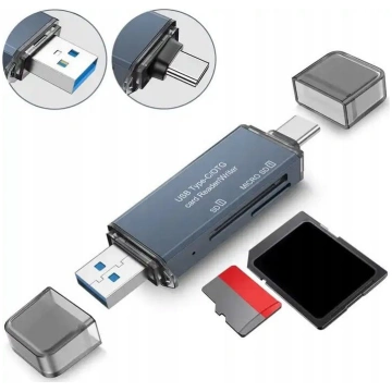 Czytnik Zenwire Czytnik Kart Pamieci SD USB 3.0 US