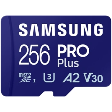 Atmiņas karte Samsung PRO Plus microSD 256GB + Ada