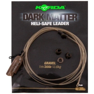 Korda Dark Matter Leader Heli-Safe Gravel