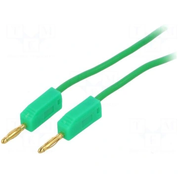 Test lead | 2mm banana plug-2mm banana plug | Len: