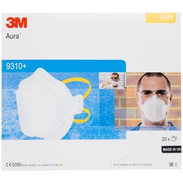 *Sertificēts respirators/vienreizējās lietošanas s