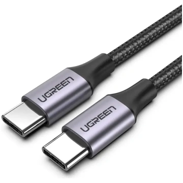 Ugreen US161 1.5m USB-C 3.1 uz USB-C 3.1 kabelis -