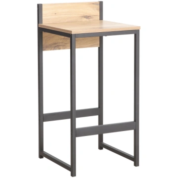 Bāra krēsls HANNES 38x38xH80cm, zemniecisks melamī