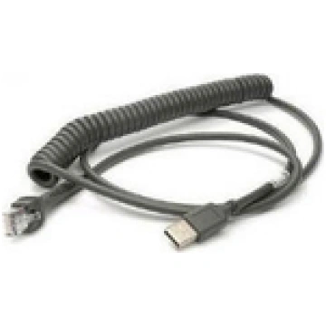 Zebra Cable shielded USB serias A 12 coiled BC1.2 