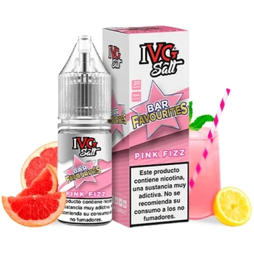 Pink Fizz Nic Salt E-Liquid 10ml - IVG Bar Favouri