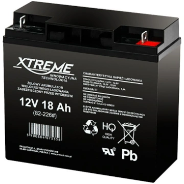 Gel battery 12V 18Ah XTREME | 82-226# | 5900804075