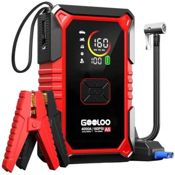 GOOLOO A5 2-in-1 Jump Starter with Compressor JSA5