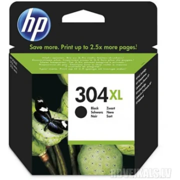 HP 304 XL Melna tintnīca N9K08AE ar Instant Ink sa
