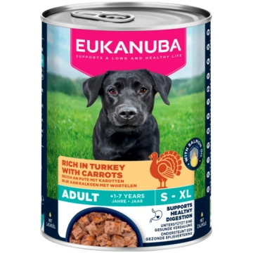 Mitrā barība (konservi) suņiem Eukanuba, tītara ga