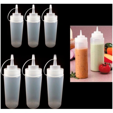 Virtuves instrumenti, 6 caurspīdīgas plastmasas iz