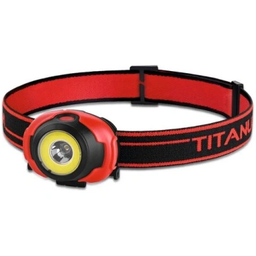 Galvas lukturis LED 100Lm Titanum, ar baterijām 3x