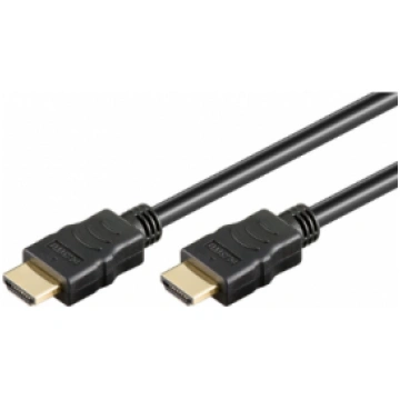 GOOBAY ĀTRGAITAS HDMI KABELIS AR ETHERNET MELNO HD