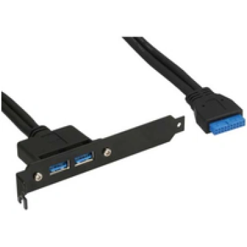 Extension USB Cable 10m active + USB Hub 4-port ( 