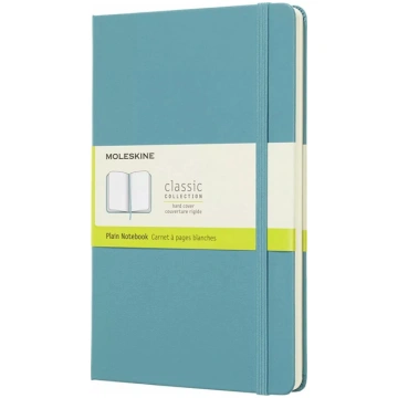 Bloknots Moleskine Classic cietā vāka, zils, monoh