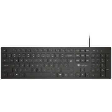 Natec Herring Keyboard Wired US Black USB Type-A (