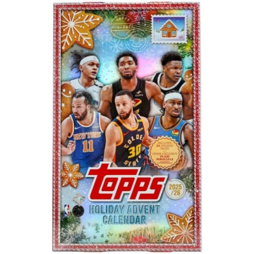 2025/26 Topps Holiday Basketball Countdown Calenda