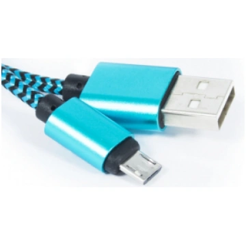 ATX Cable Micro-USB 1m blue