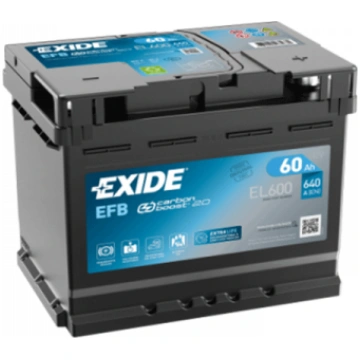 EXIDE - EL600 - 12V | 640A | 60Ah