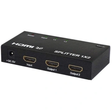 Adapteris Savio CL-42 Video Splitter HDMI 1x2 HDMI