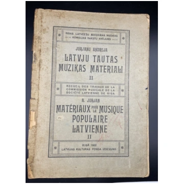 Jurjānu Andreja Latvju Tautas Mūzikas materiāli. 2