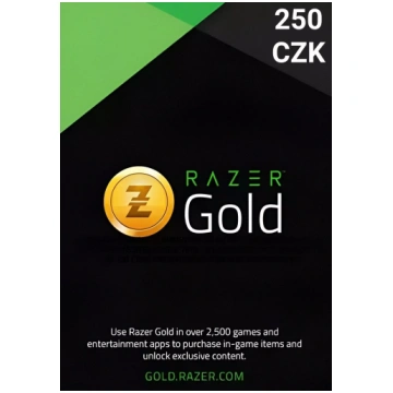 Razer Gold Czech Republic 250 CZK Gift Card