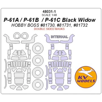 P-61A / P-61B / P-61C Black Widow (HOBBY BOSS #817
