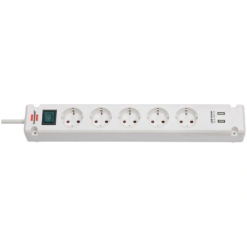 Brennenstuhl Bremount 5-Outlet Power Strip (white,