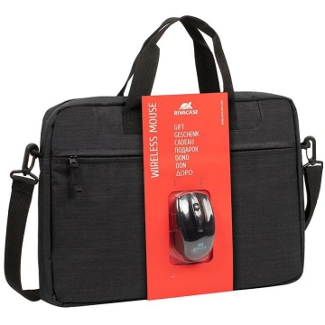 RivaCase Regent 15.6 inch Notebook Case with Mouse
