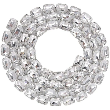 Cyrank Rhinestone pērlīšu lenta, 3,3 pēdas, krāsai