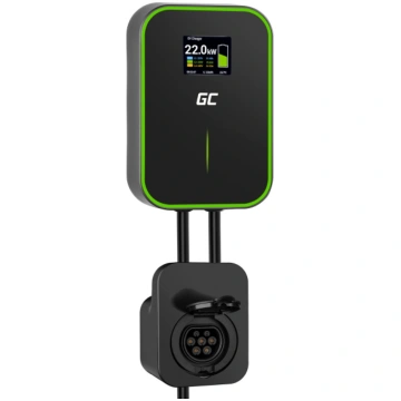 Green Cell Wallbox 22kW RFID with Type 2 Socket GC