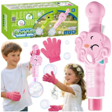 Woopie Smoke Bubble Gun Unicorn Fog Bubble Machine