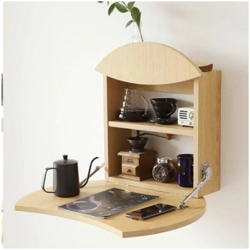Small Folding Kitchen Wall Shelf Floating Folding 