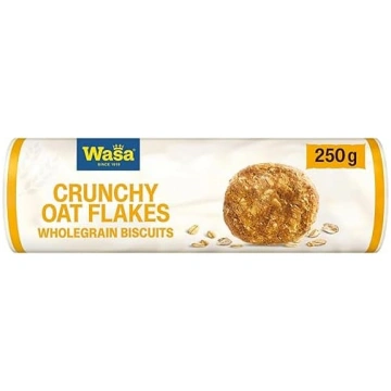 „Wasa“ cepumi, kraukšķīgi auzu pārslas, 250 g, cep