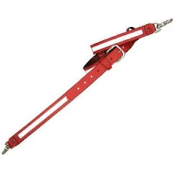 Boston Leather 6543R-RED Firefighter Red Reflectiv