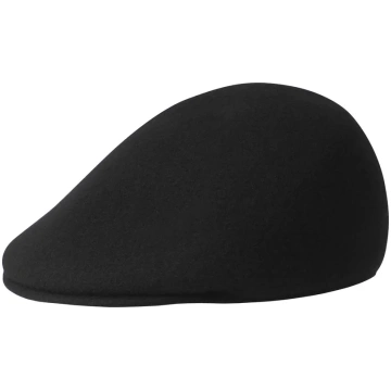 Beret melns Seamless Wool 507 Black no Kangol