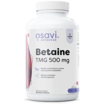 TMG Betaine 500 mg Osavi 180 vcaps