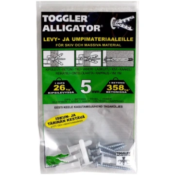 Dībelis Toggler D5+Skrūve