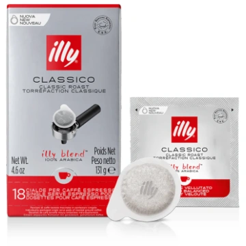 Classico / 18 pz 144 ESE pods 44 Illy coffee