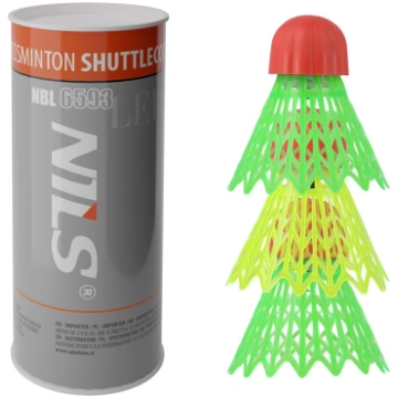 NBL6593 CROSSMINTON NYLON SHUTTLECOCKS LED 3 PCS. 