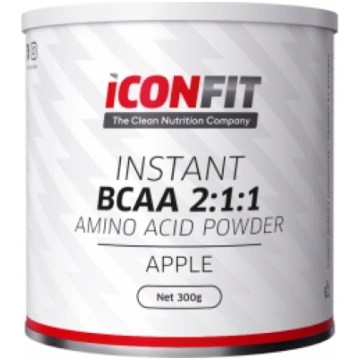 ICONFIT BCAA 2:1:1 Aminoskābes- Ābolu, 300 g