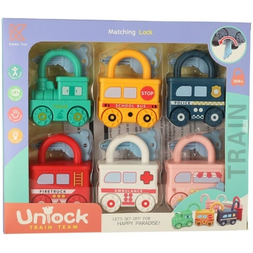 Izglītojošs komplekts, piekaramās atslēgas Unlock 