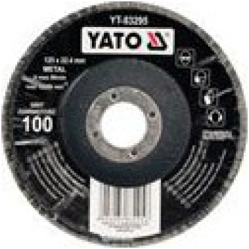 Vēdekļveida slīp. disks D125x22mm P36 Yato