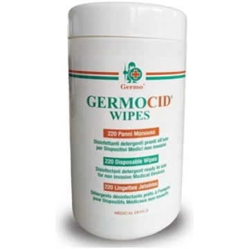GERMOCID salvetes - spirts 15% - tūbiņa, 220 gab