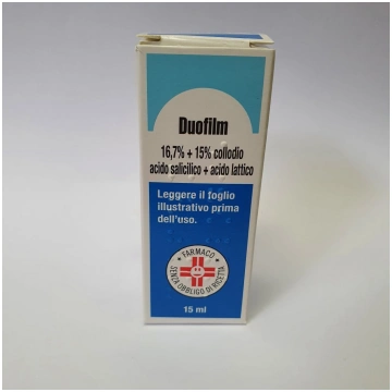 DUOFILM 16,7% + 15% COLLODIO 15ML CON PENNELLINO E