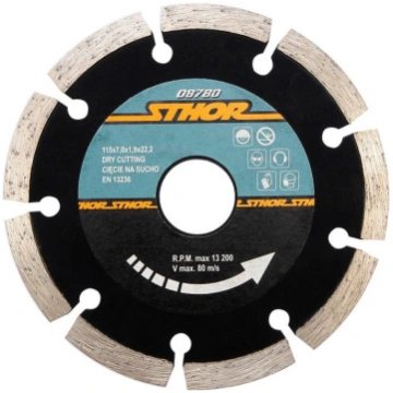 Dimanta griešanas disks (segments) HS 115mm (08780