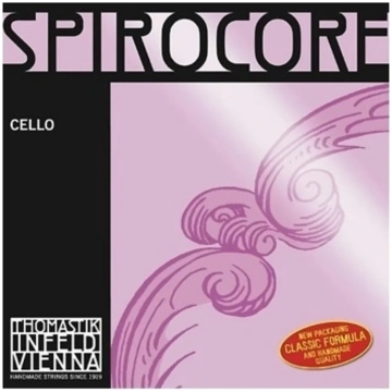 Cello Strings Spirocore spiral core D 1/4 Strings 