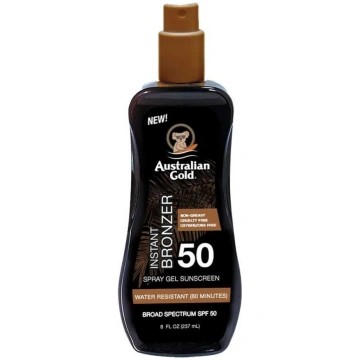 Australian Gold Purškiklis Gel Sunscreen SPF50 Aps