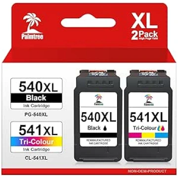 Palmtree 540XL 541XL Kompatibel für Canon Druckerp