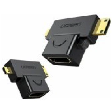 Ugreen 20144 adapter mini / micro HDMI to HDMI Bla