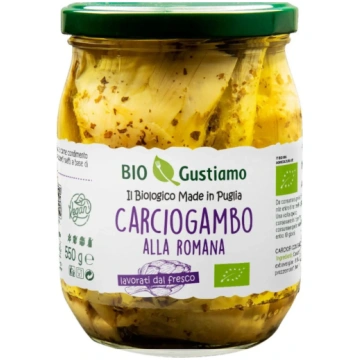 Artišoki eļļā BIO GUSTIAMO Carciogambo alla Romana